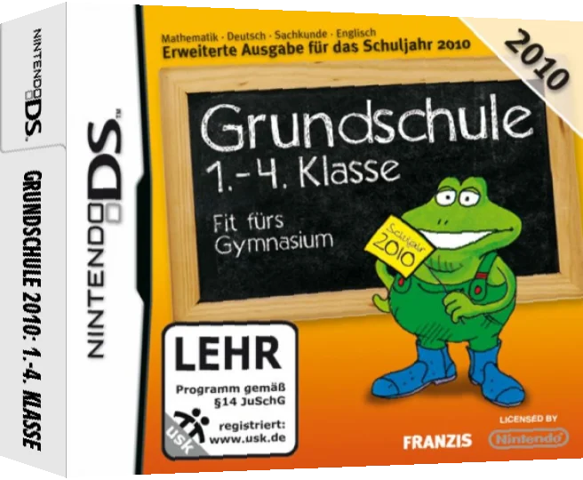 Grundschule 1.-4. Klasse - Fit fuers Gymnasium 2010 — box-3D (DE)