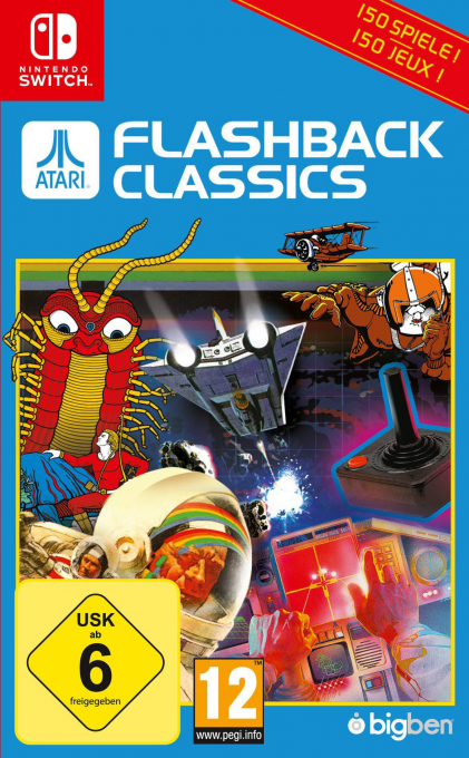 Atari Flashback Classics — box-2D (DE)