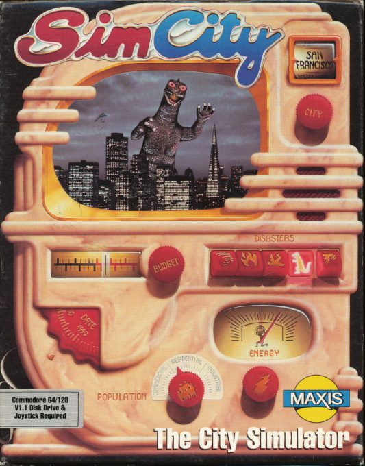 Sim City box art