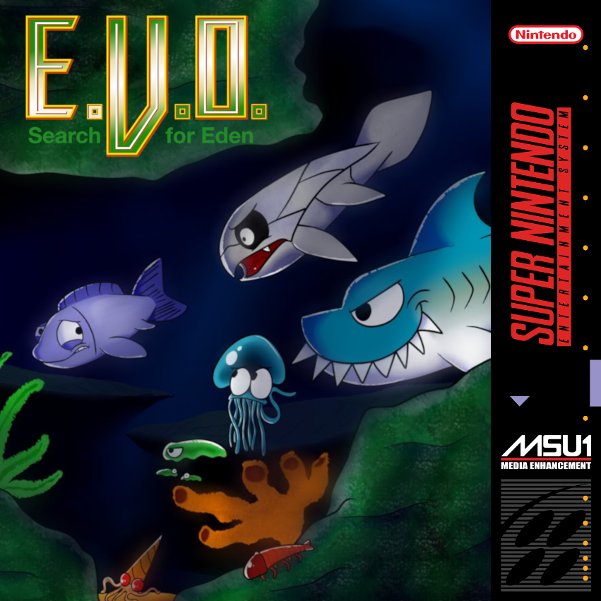 E. V. O. : Search for Eden — box-2D (US)