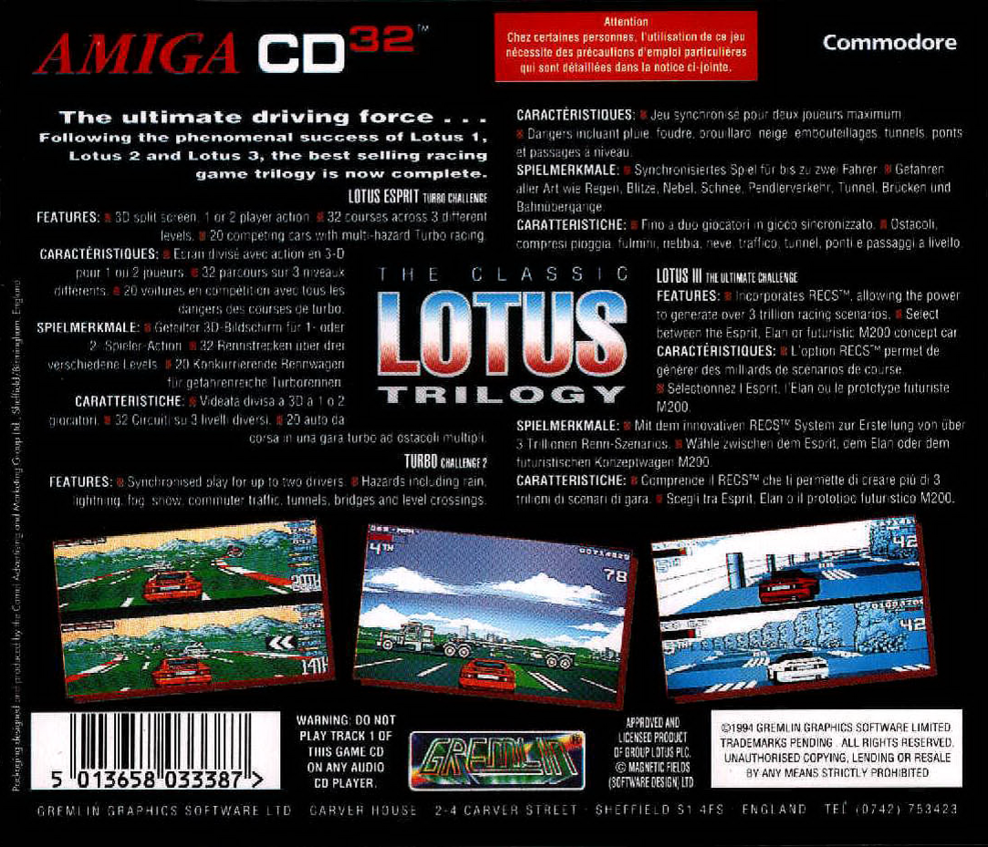 Classic Lotus Trilogy, The — box-2D-back (WOR)