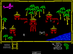 Out Of Africa — ss (WOR)