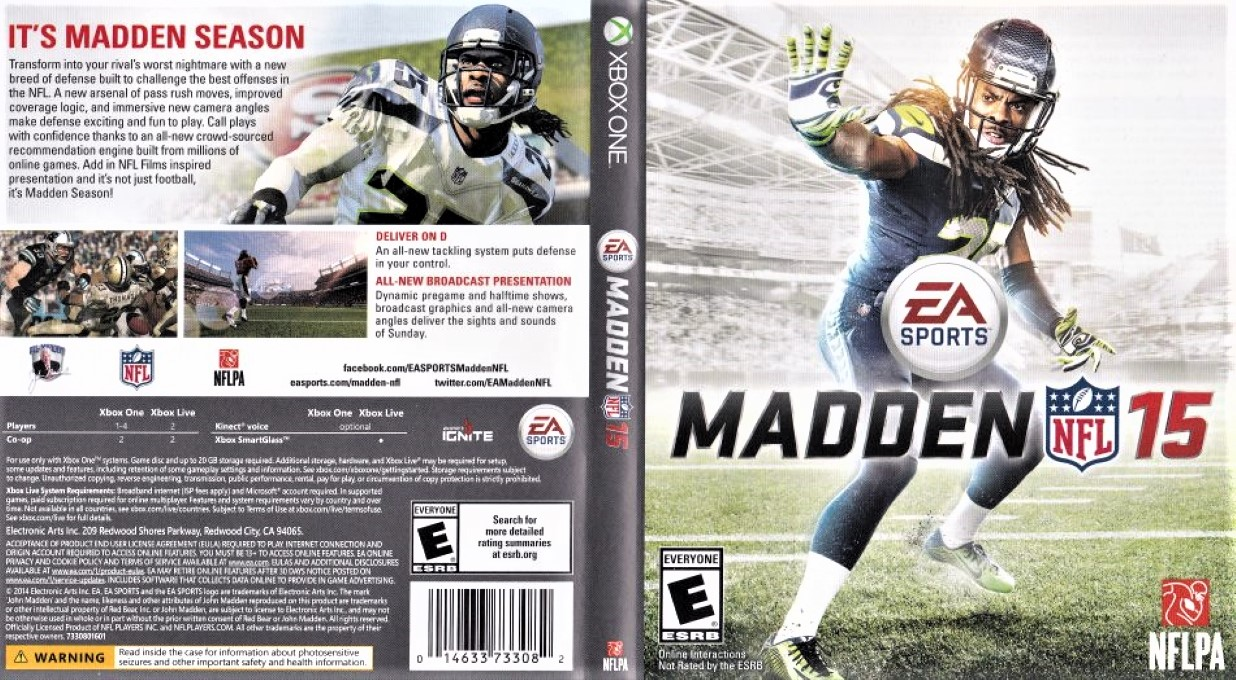 Madden NFL 15 — box-texture (US)