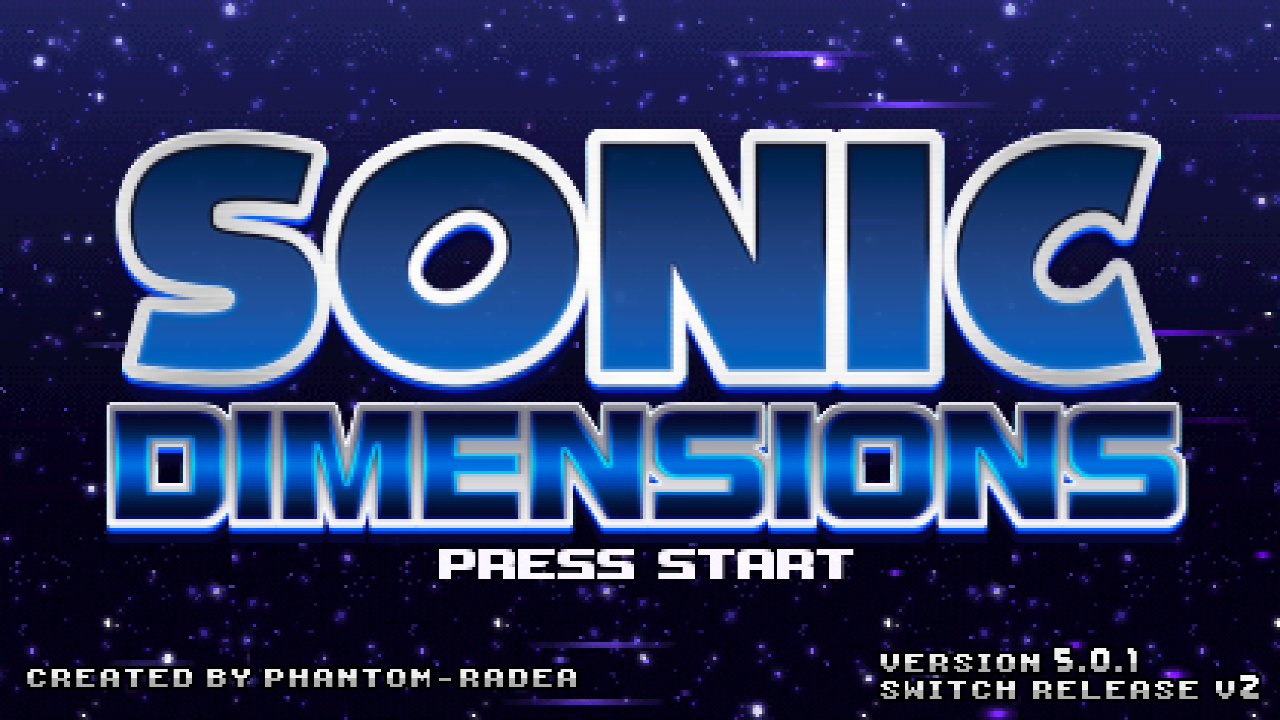 Sonic Dimensions — sstitle (WOR)