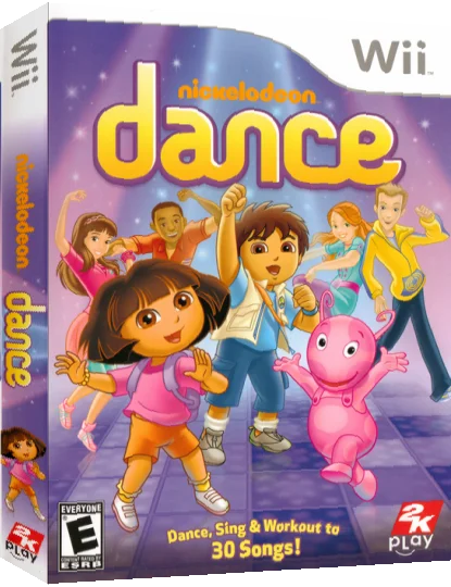 Nickelodeon Dance — box-3D (US)