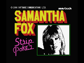 Samantha Fox Strip Poker — sstitle (EU)