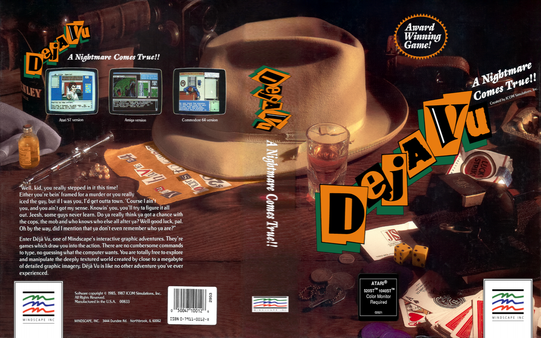 Deja Vu - A Nightmare Comes True! — box-texture (US)