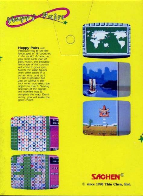 Happy Pairs — box-2D-back (JP)