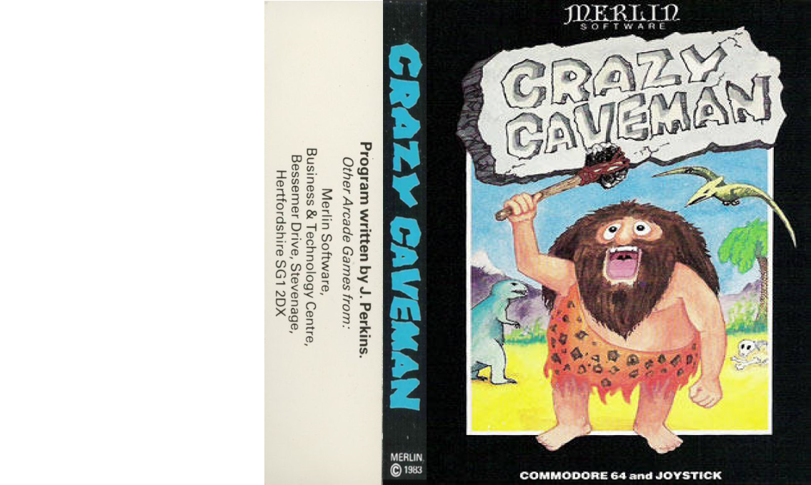 Crazy Caveman — box-texture (EU)
