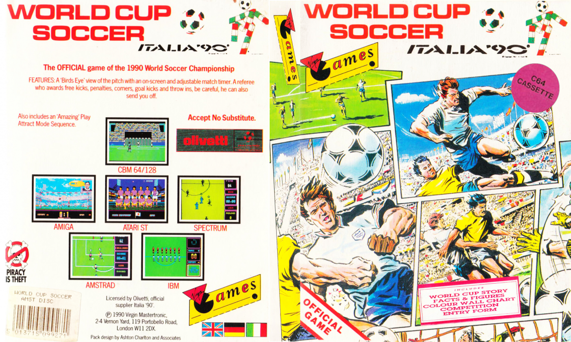 World Cup Soccer - Italia '90 — box-texture (EU)