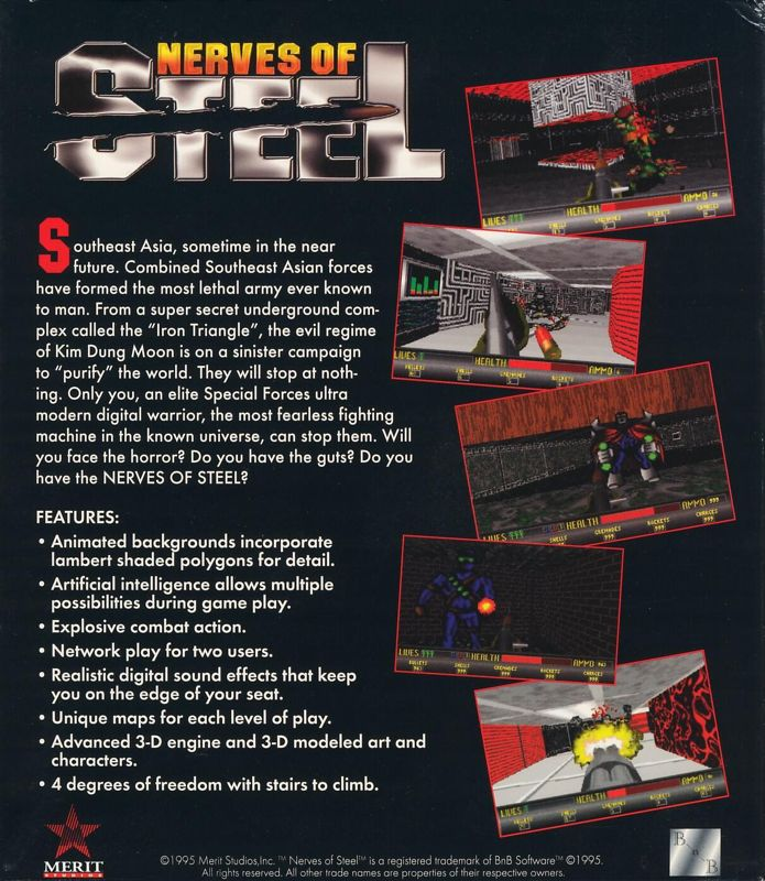 Nerves Of Steel — box-2D-back (US)
