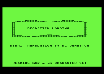 Deadstick Landing — sstitle (WOR)