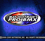 Mat Hoffman's Pro BMX — sstitle (WOR)