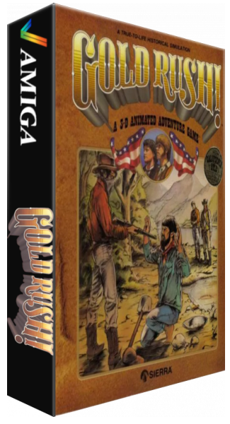 Gold Rush! — box-3D (US)