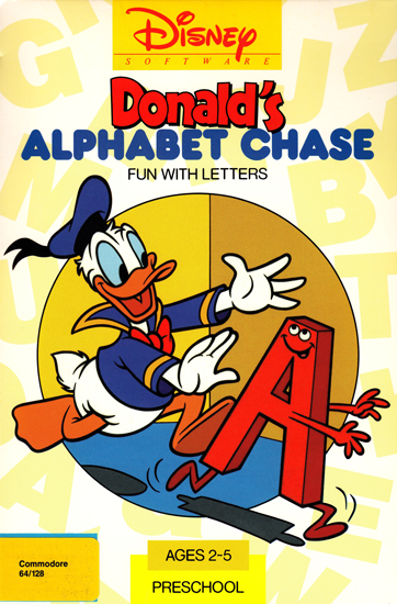 Donald's Alphabet Chase box art