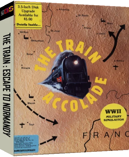 Train, The - Escape To Normandy — box-3D (US)