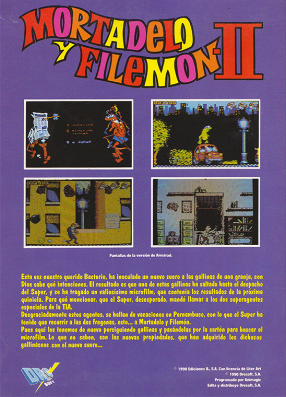 Mortadelo Y Filemon 2 — box-2D-back (SP)