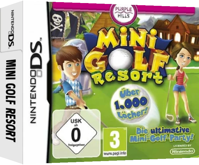 Mini Golf Resort — box-3D (EU)