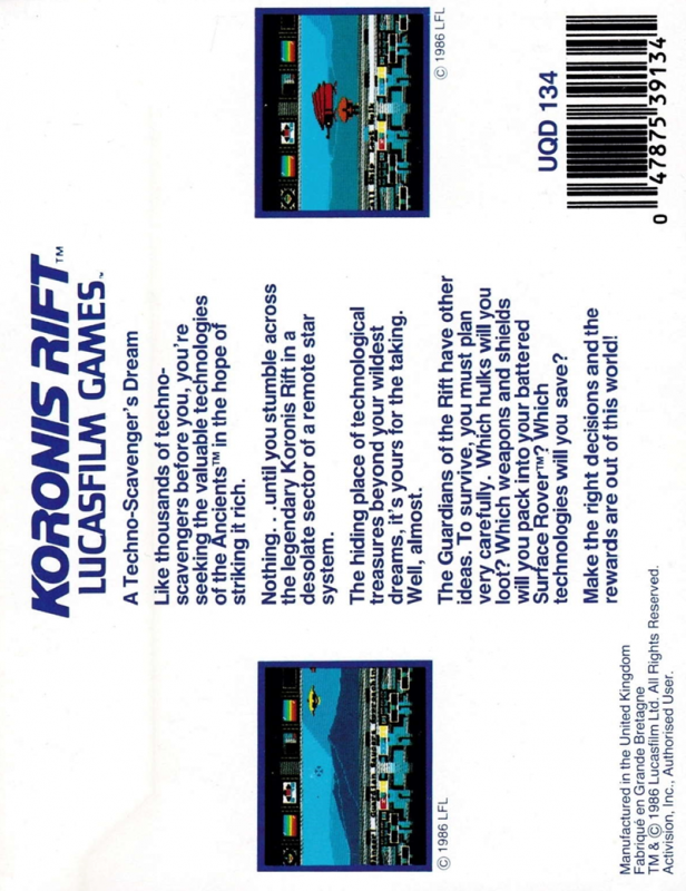 Koronis Rift — box-2D-back (EU)