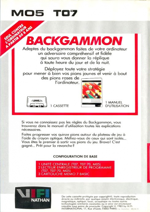 Backgammon — box-2D-back (FR)
