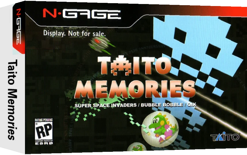 Taito Memories — box-3D (US)
