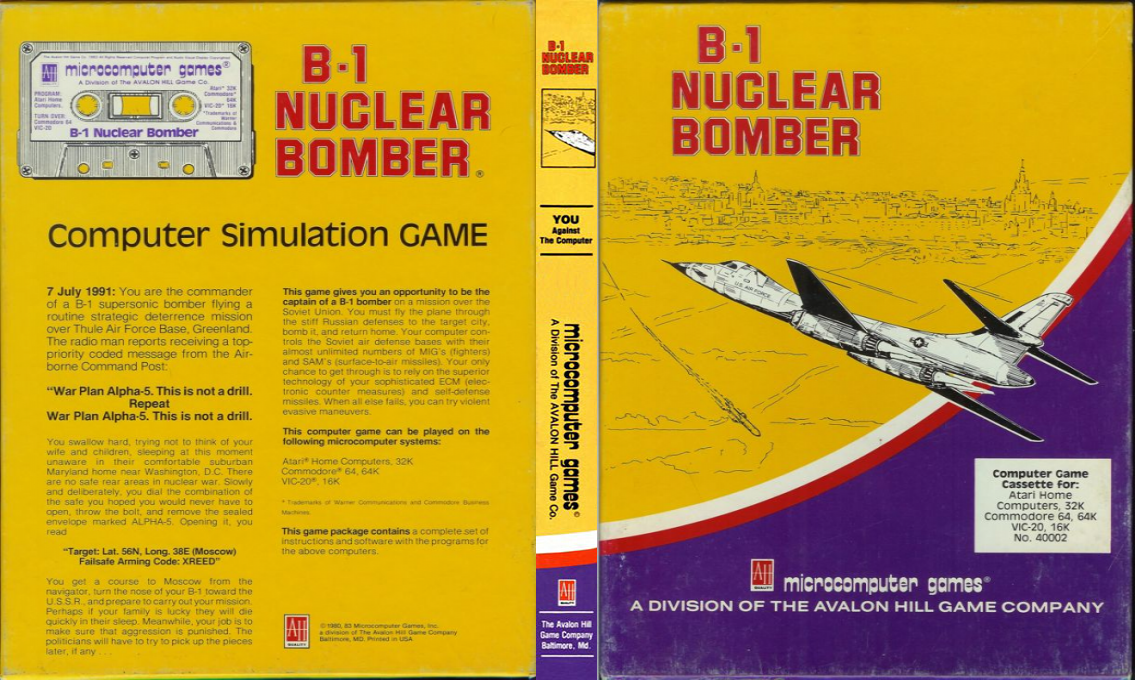 B1 Nuclear Bomber — box-texture (US)