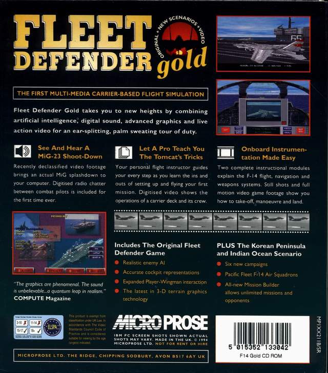 Fleet Defender Gold — box-2D-back (EU)