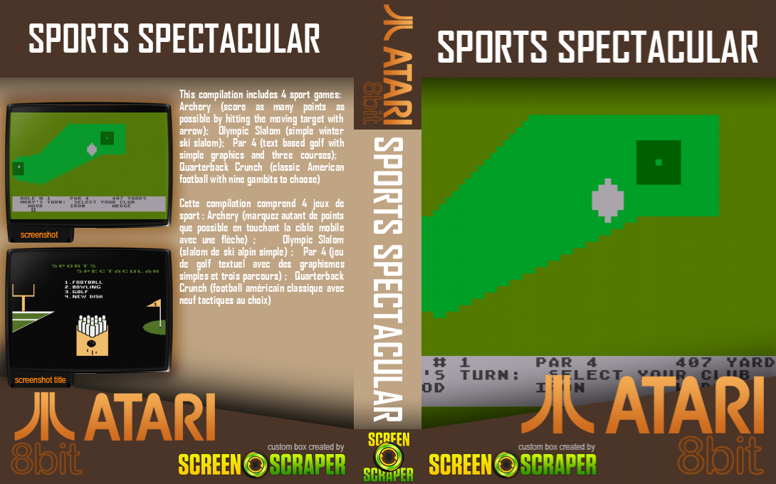 Sports Spectacular — box-texture (SS)