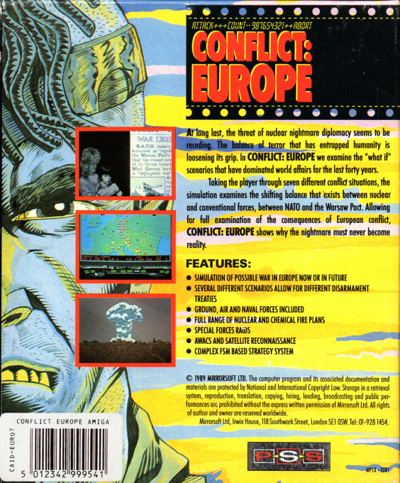 Conflict - Europe — box-2D-back (EU)