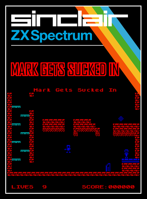 Mark Gets Sucked In box art