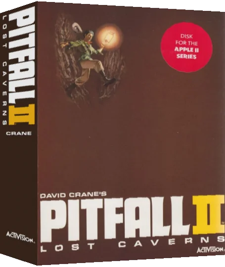 Pitfall 2 - Lost Caverns — box-3D (US)