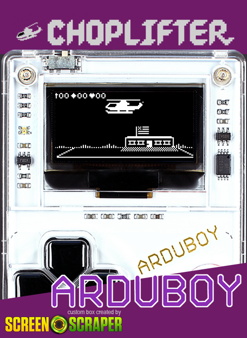Choplifter box art