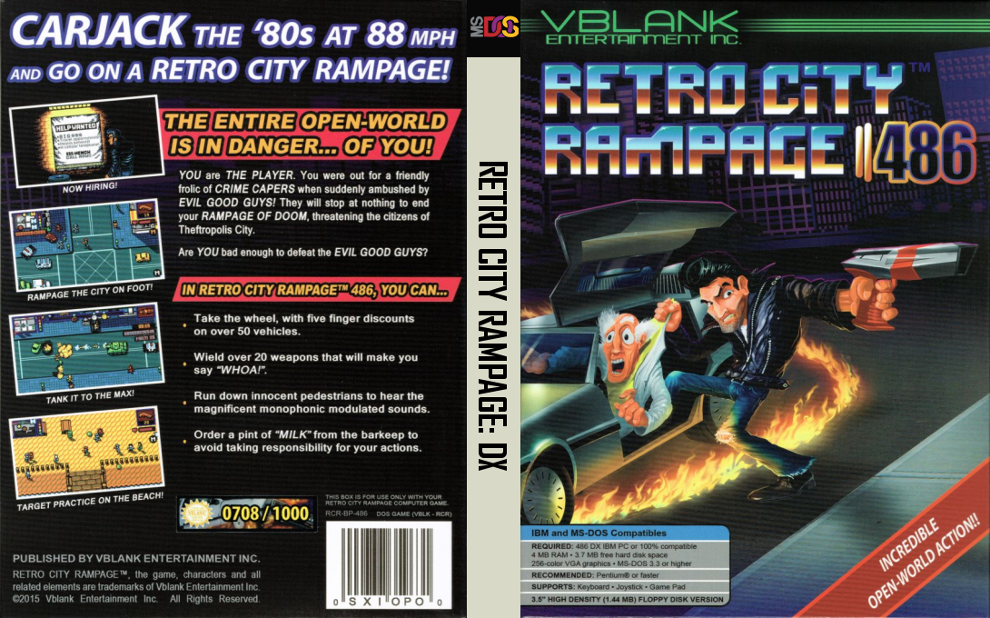 Retro City Rampage 486 — box-texture (US)