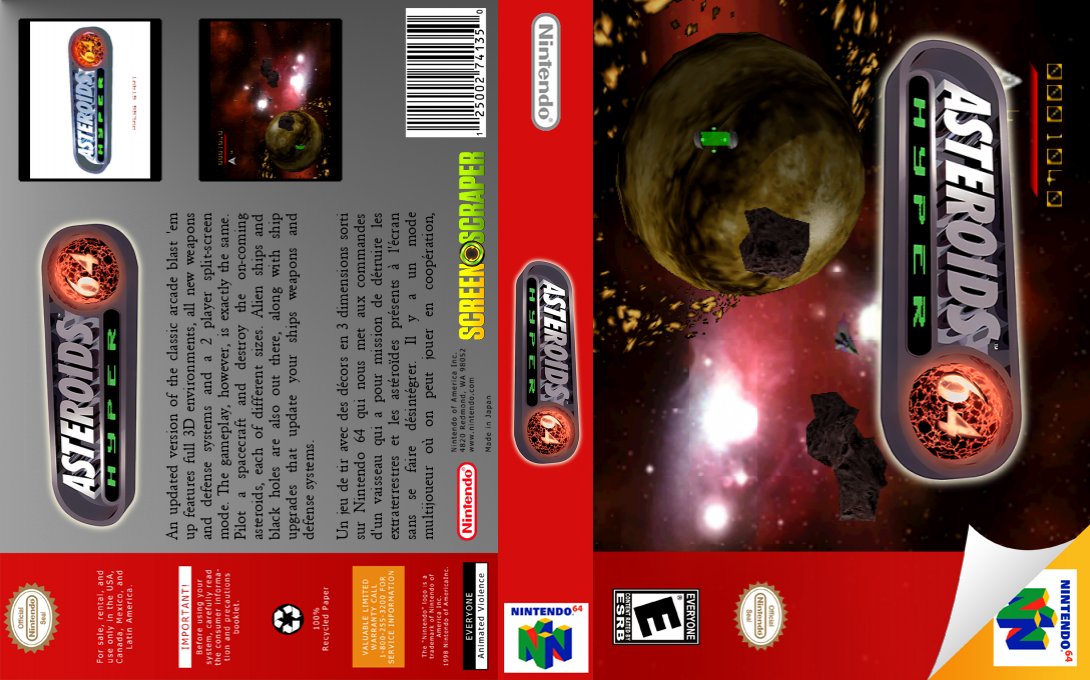 Asteroids 64 — box-texture (SS)