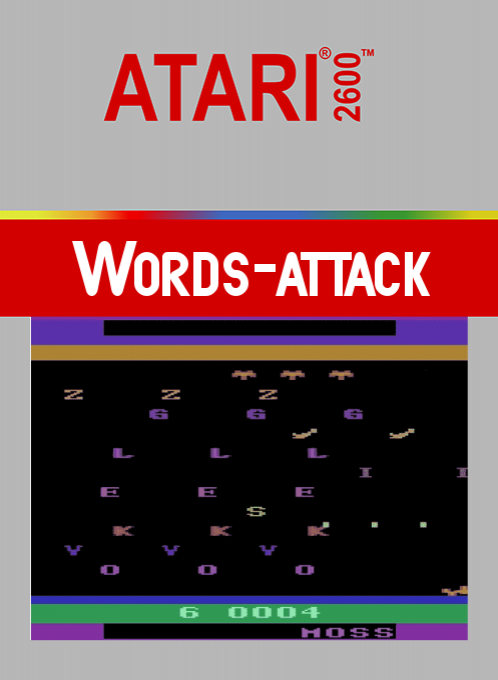 Words-attack box art