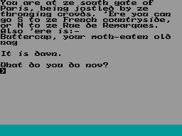 Zut Alors! — ss (WOR)