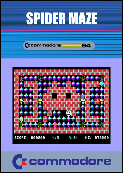 Spider Maze box art