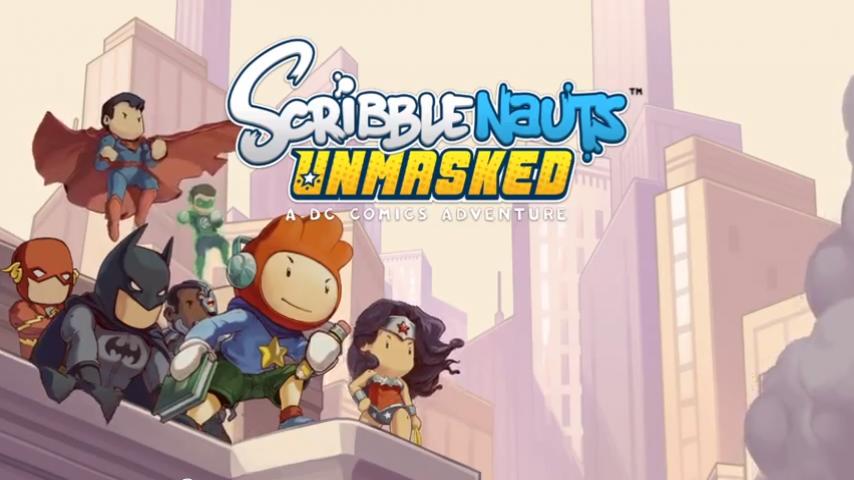 Scribblenauts Unmasked - A DC Comics Adventure — sstitle (WOR)