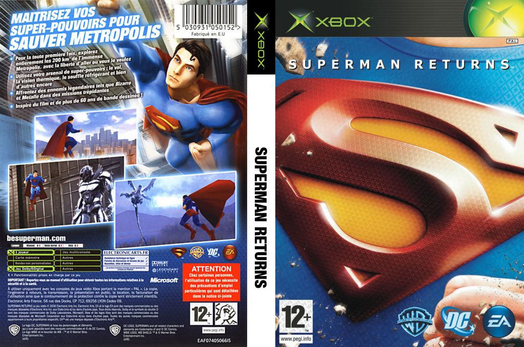 Superman Returns — box-texture (FR)
