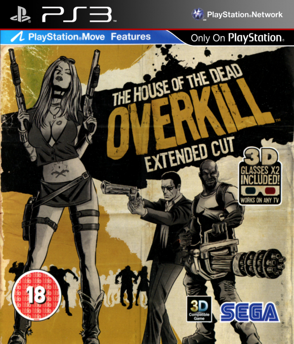 House of the Dead, The - Overkill - Extended Cut — box-2D (UK)