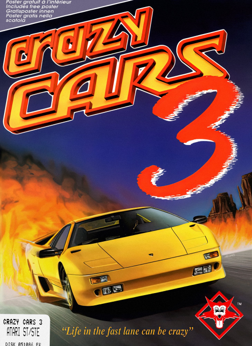 Crazy Cars 3 box art