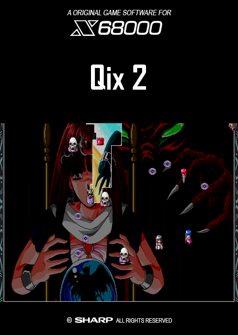 Qix 2 box art