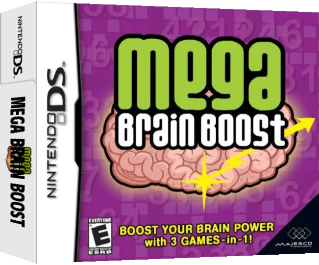 Mega Brain Boost — box-3D (US)