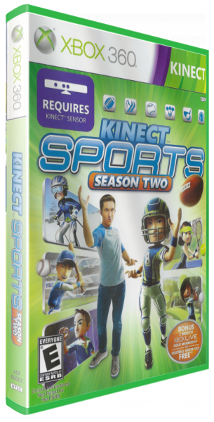 Kinect Sports - Season Two — box-3D (US)