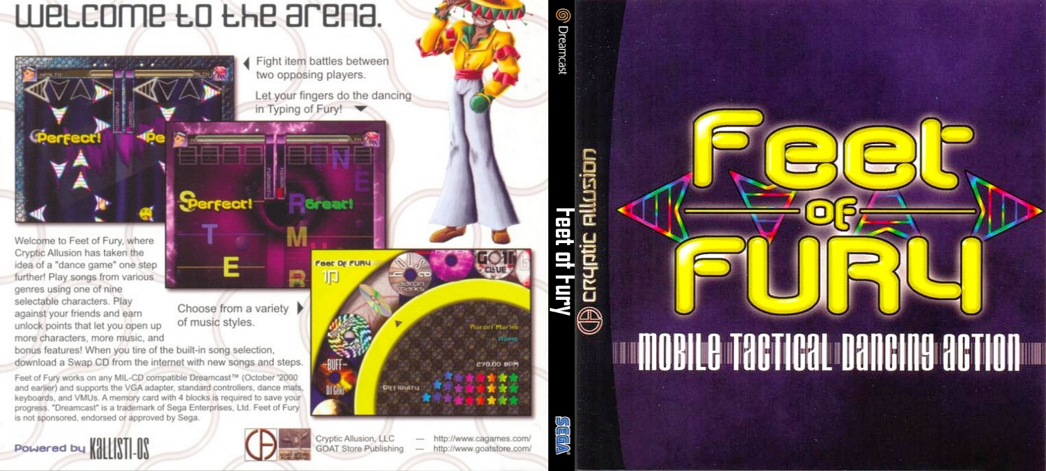 Feet of Fury - Mobile Tactical Dancing Action — box-texture (US)