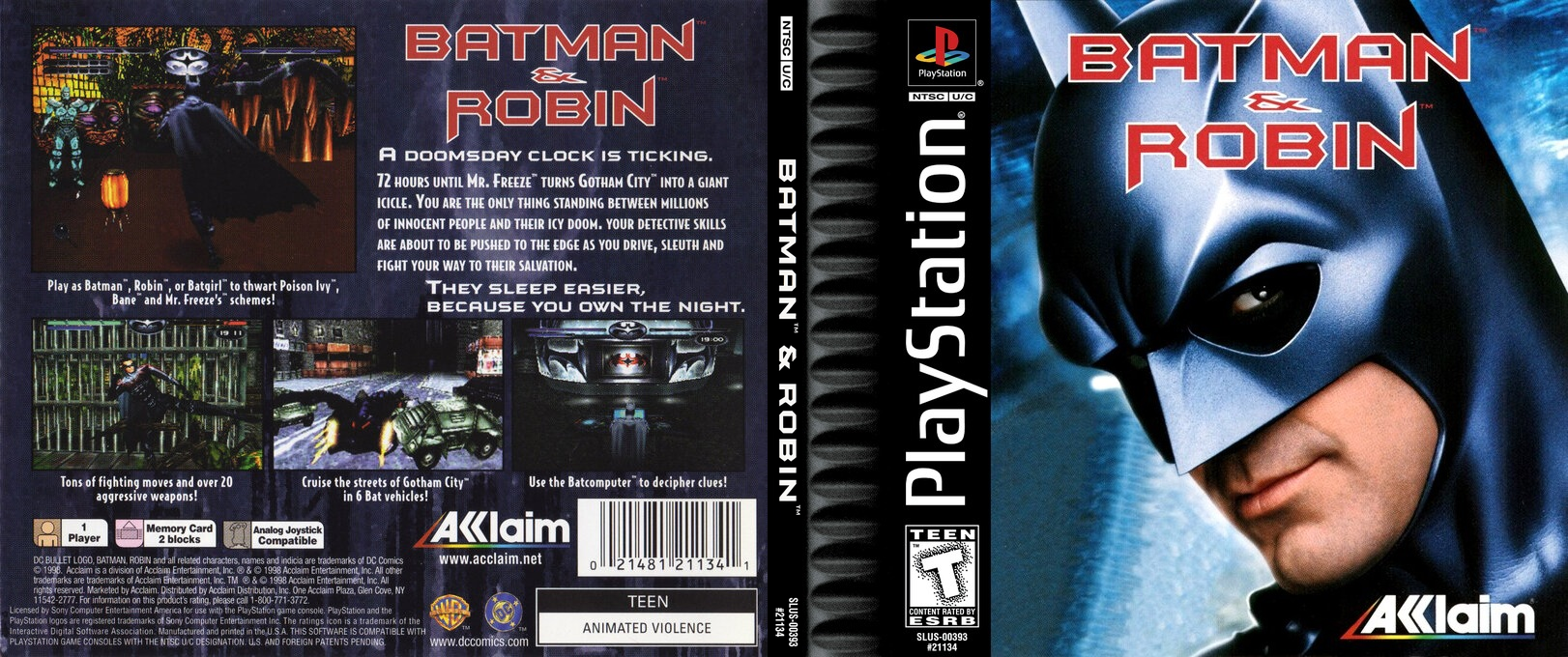Batman & Robin — box-texture (US)