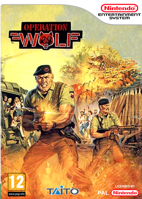 Operation Wolf — box-2D (EU)