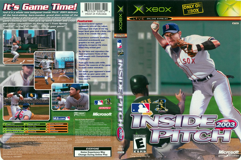 Inside Pitch 2003 — box-texture (US)