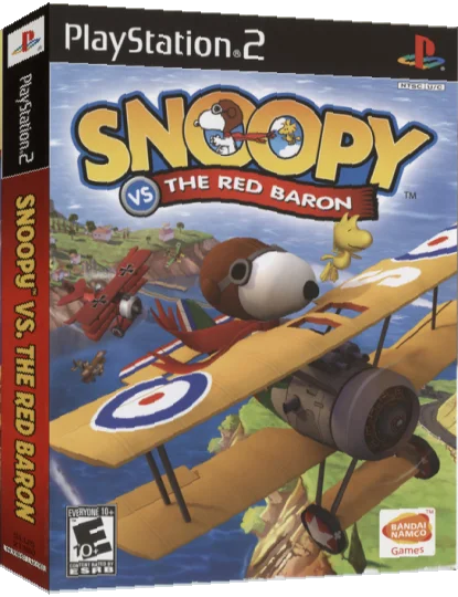 Snoopy vs. the Red Baron — box-3D (US)