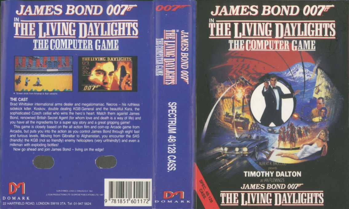 Living Daylights, The — box-texture (EU)